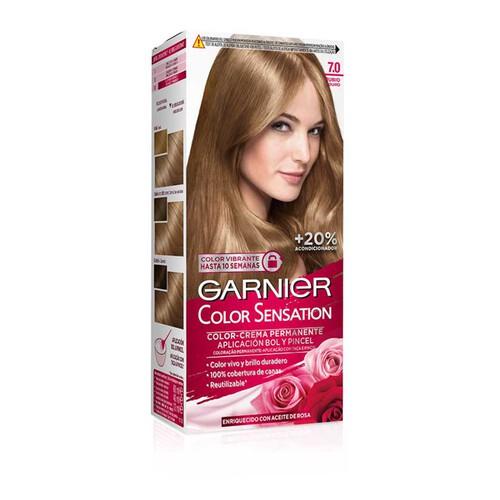 GARNIER Tint de color ros nº 7 Color Sensation