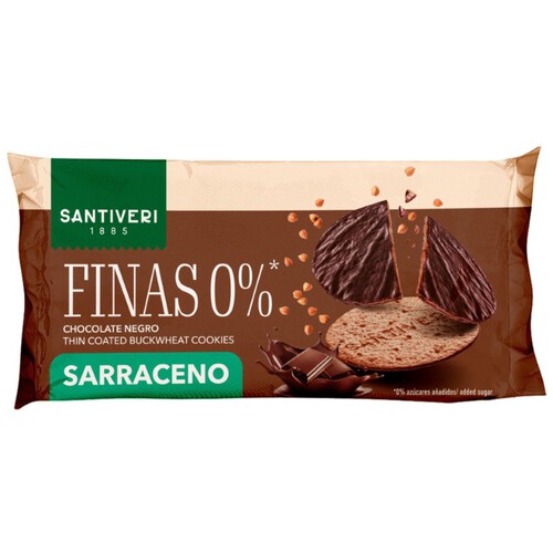 SANTIVERI Galeta fina de blat sarraí xocolata negra