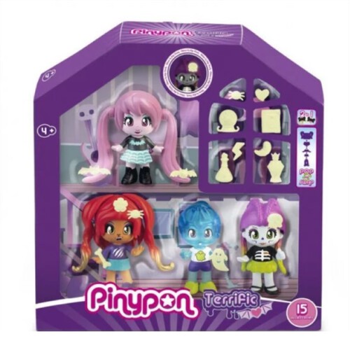 PINYPON 4 figures terrorífiques