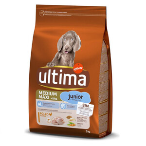 ULTIMA Comida para perros júnior 3kg