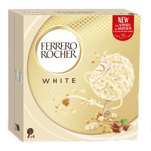 FERRERO ROCHER Gelat sabor d'avellana