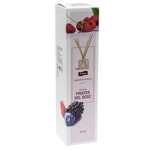 BONPREU Ambientador varetes perfum fruites del bosc