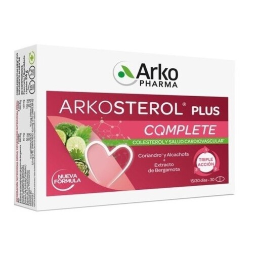 ARKOPHARMA Complement alimentari per a colesterol Plus Complete