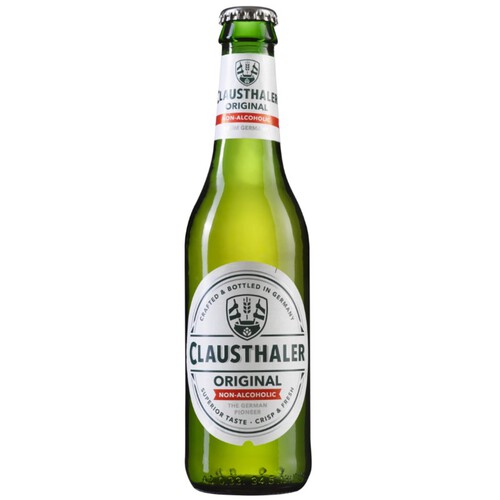 CLAUSTHALER Cervesa premium sense alcohol en ampolla