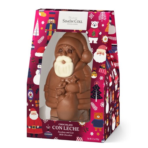 SIMÓN COLL Pare Noel de xocolata amb llet