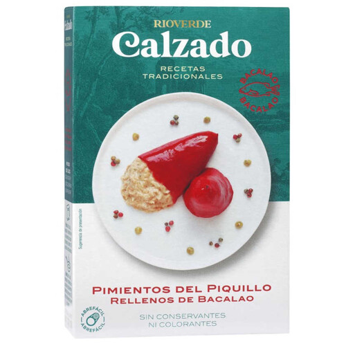 RIOVERDE CALZADO Pebrots del piquillo farcits de bacallà