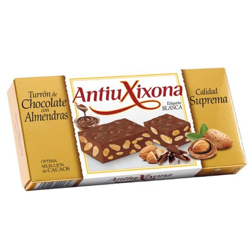 ANTIU XIXONA Torró de xocolata amb ametlles