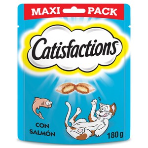 CATISFACTIONS Snack de salmón para gato adulto 0.18kg