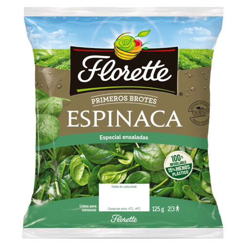 FLORETTE Primers brots d'espinacs