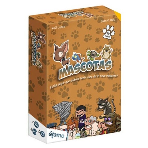 ATOMO GAMES Joc de cartes Mascotes Edició Català