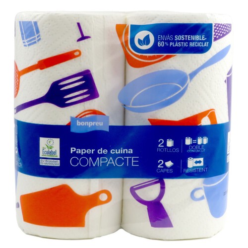 BONPREU Paper de cuina compacte