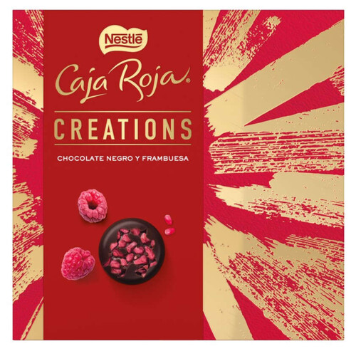 NESTLÉ CAJA ROJA Bombons de xocolata negra i gerds Creations