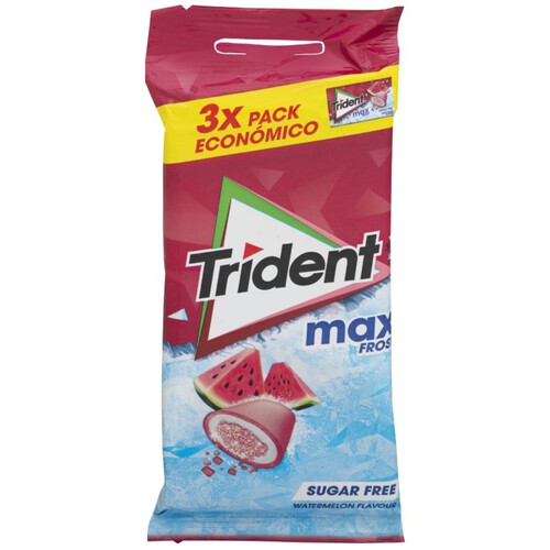 TRIDENT Xiclets de síndria sense sucre