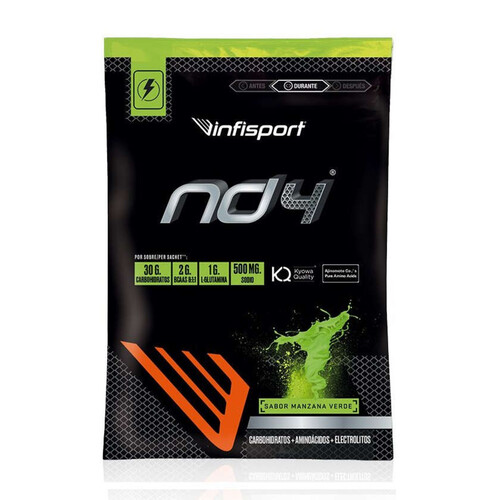 INFISPORT ND4 Monodosis en pols energètic gust poma