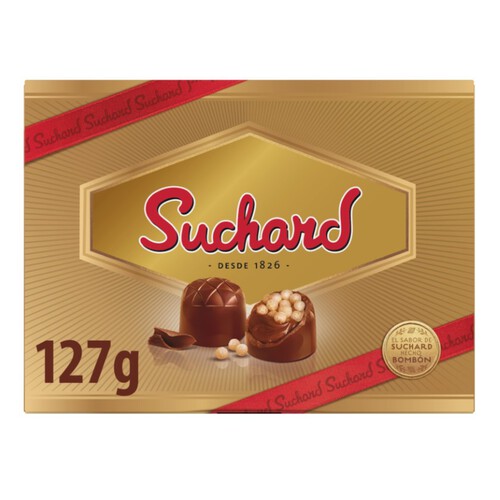 SUCHARD Bombons de xocolata amb arròs inflat