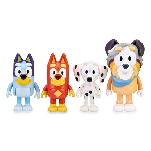 BLUEY Pack 4 figures