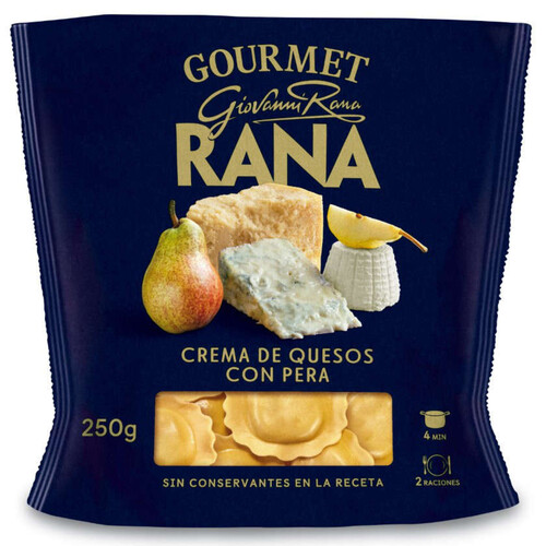 RANA Raviolis farcits de pera i formatge