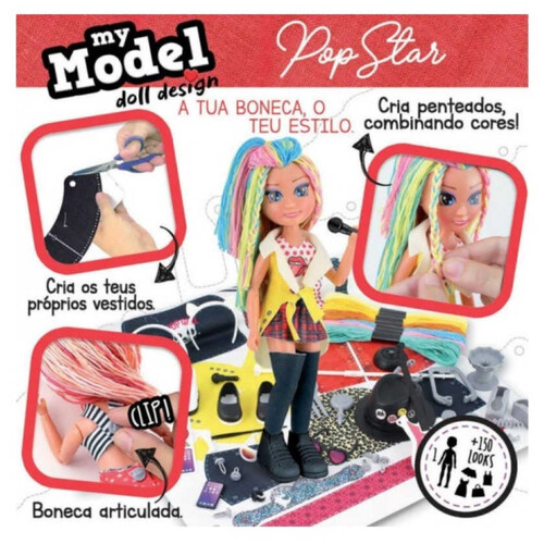 EDUCA My model doll design pop star