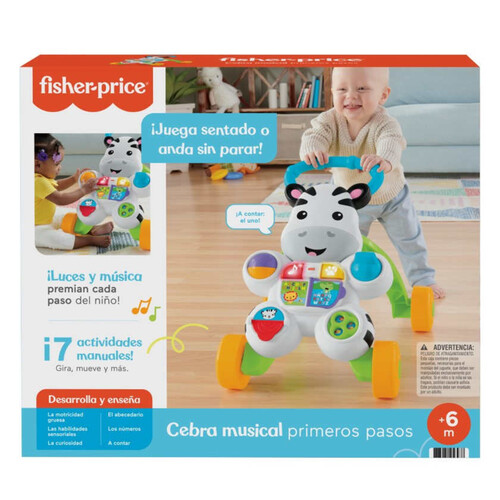 FISHER PRICE Caminador zebra