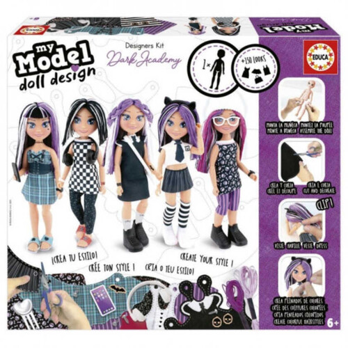 EDUCA My model doll design Dark Academy