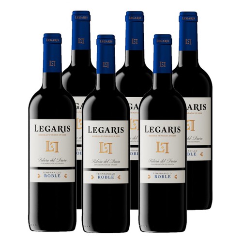 LEGARIS Caixa de vi negre DO Ribera del Duero