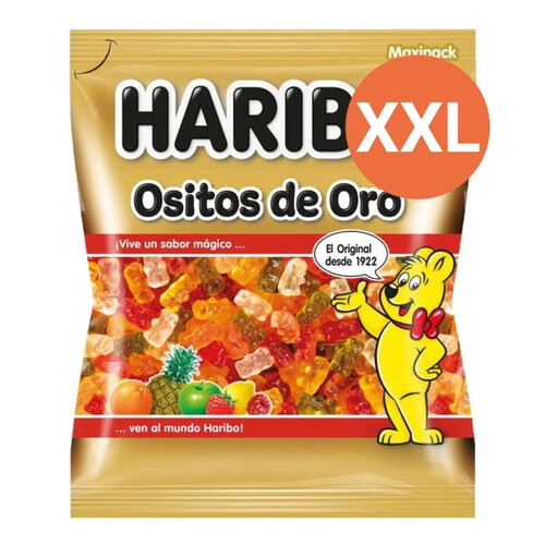 HARIBO Caramels de goma ossets d'or en envàs XXL