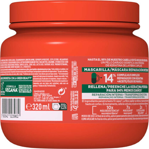 FRUCTIS Mascareta Adéu danys