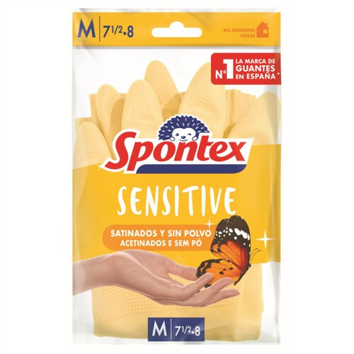 SPONTEX Guants de làtex sensitius talla M