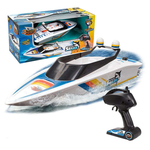 XTREM RAIDERS Llanxa teledirigida White Shark