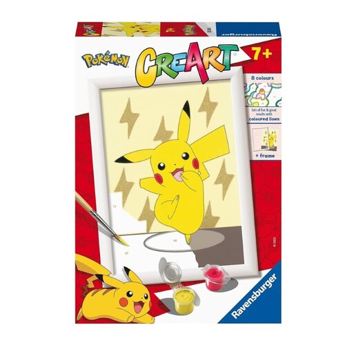 RAVENSBURGER Kit pintura Pokémon CreArt