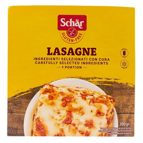 SCHÄR Lasanya de carn sense gluten