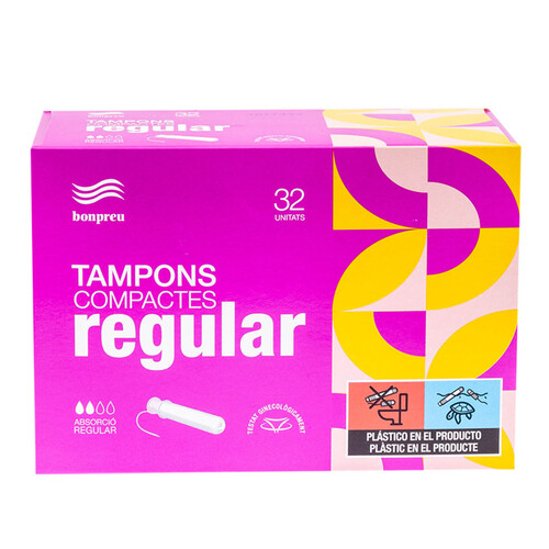 BONPREU Tampons regulars amb aplicador