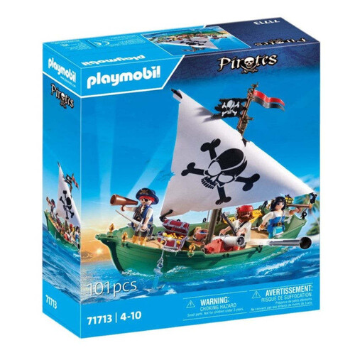 PLAYMOBIL Vaixell Pirata amb motor submarí