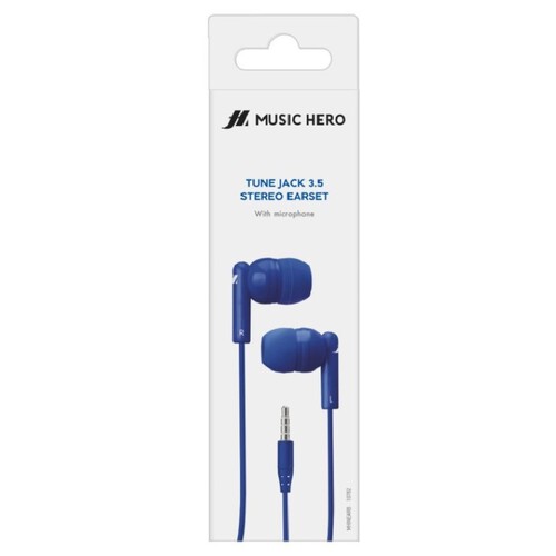 SBS Auriculars blaus Music Hero