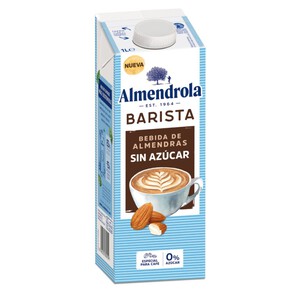 ALMENDROLA Bebida de almendras barista en cartón 1L