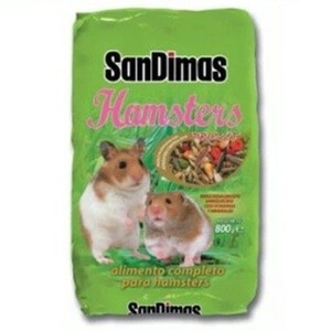 SANDIMAS Comida completa para hámster 0.8kg