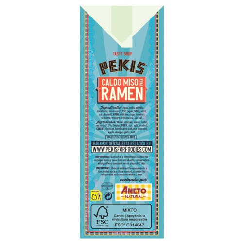 PEKIS Brou miso per a ramen