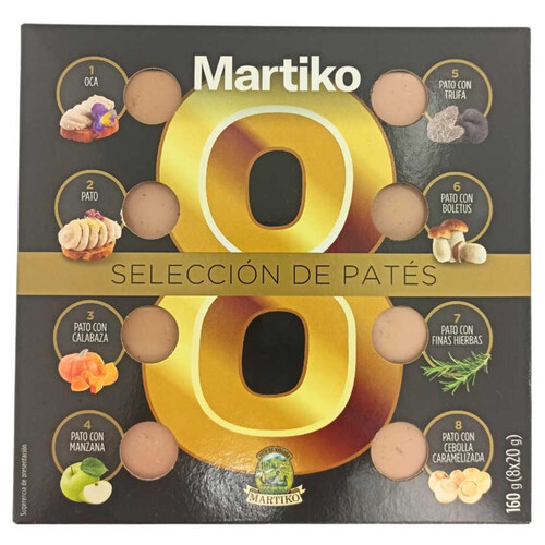 MARTIKO Assortit de patés selecció