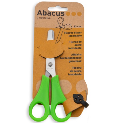 ABACUS Tisores d'acer inoxidable de 13 cm