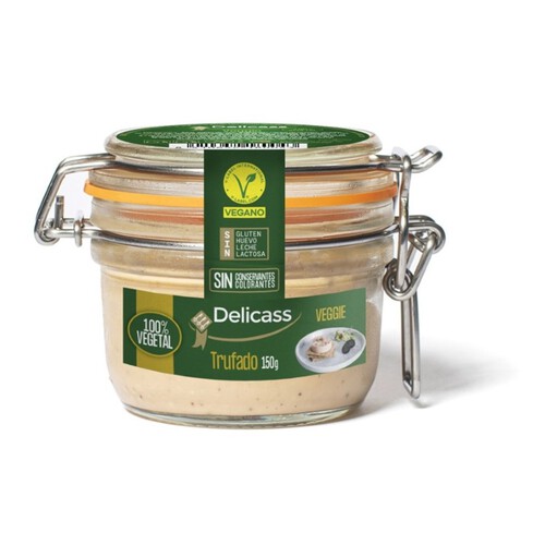 DELICASS Pate vegetal trufat