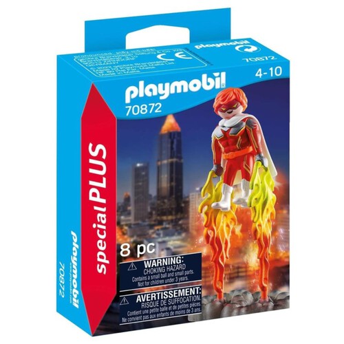 PLAYMOBIL Figura de superheroi amb accessoris