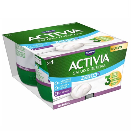 ACTIVIA Iogurt natural Zerooo