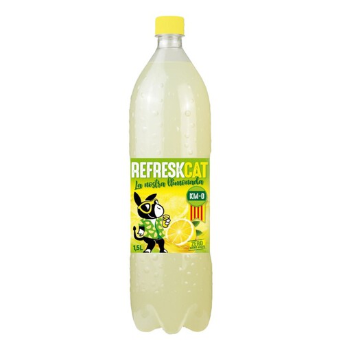 REFRESKCAT Refresc de llimona Km0 en ampolla