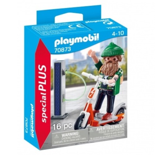 PLAYMOBIL Hipster amb e-scooter