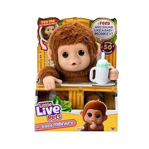 LITTLE LIVE Mango My Baby Monkey interactiu