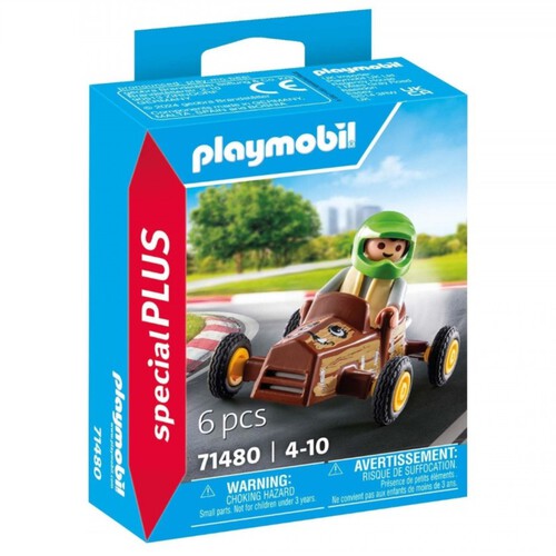 PLAYMOBIL Figura nen amb kart