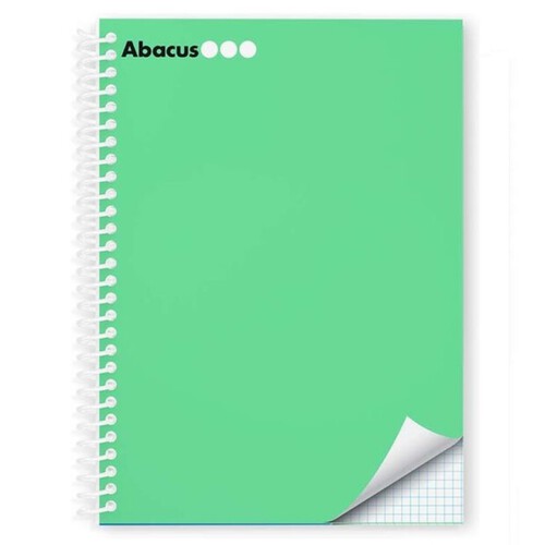 ABACUS Llibreta A5 de color menta de 120 fulls