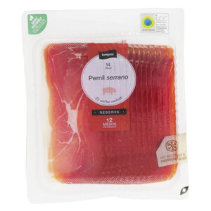 BONPREU Jamón Serrano reserva 0.24kg