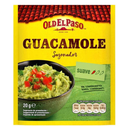 OLD EL PASO Condiment per guacamole