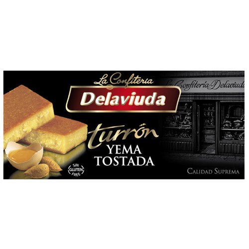 DELAVIUDA Torró de crema cremada